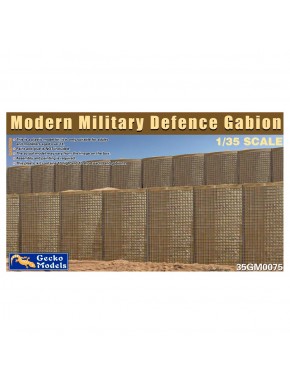 Kit de gabion de sable militaire moderne par Gecko Models à l'échelle 1/35.