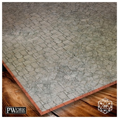 Carte de combat donjon 24x24 par Pwork Wargames