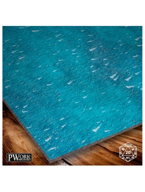Carte de combat mer 24x24 pouces par Pwork Wargames