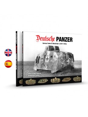 Livro de história Deutsche Panzer em português