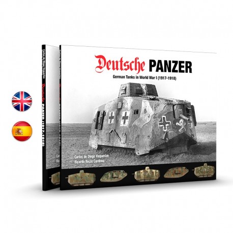 Libro de historia Deutsche Panzer en español