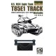 Modelo a escala del Tanque M24 Chaffee T85E1 con tracks