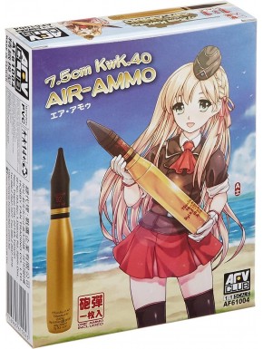 Réplique munition 7.5cm Kwk40 AFV Club
