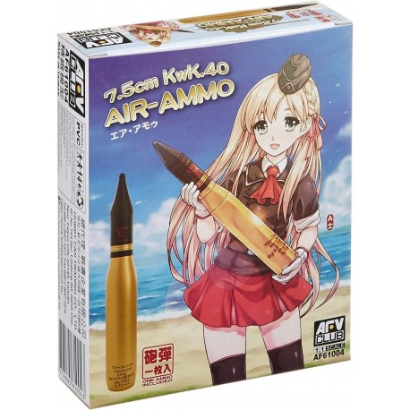 Réplique munition 7.5cm Kwk40 AFV Club