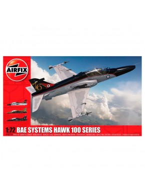 Maquete de avião BAE Systems Hawk 100 em escala 1/72 da AIRFIX