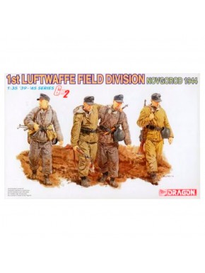 Kit figuras 1st Luftwaffe Field Division Novgorod 1944 escala 1/35