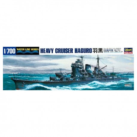 Maquete do cruzador pesado Haguro 1/700 da Hasegawa