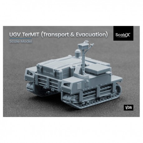 Maquete em escala 1/35 do UGV TerMIT