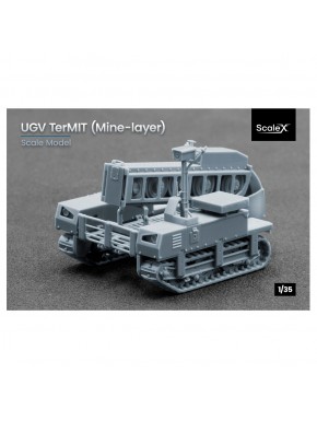 Maquette 3D échelle 1/35 UGV TerMIT module de minage