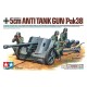 Maqueta Tamiya cañón antitanque alemán Pak38
