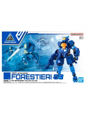 Maquette Bandai 30MM Forestieri 03 bleue