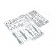 Kit de modelismo del avión Bf 109G-10 en escala 1/48