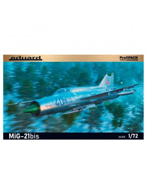 Kit de modelismo MiG-21bis a escala 1/72 de Eduard