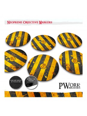 Marqueurs d'objectif néoprène Warhammer 40K.