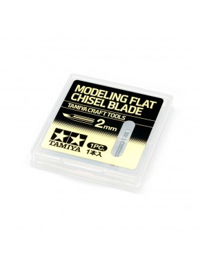 Lame de ciseau plat Tamiya pour modélisme