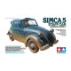 Modelo a escala Simca 5 Staff Car de Tamiya