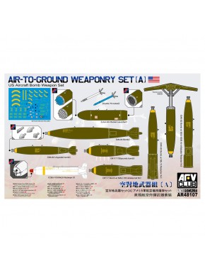 Set de armamento aire-tierra escala 1/48 de AFV Club