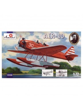 Maquete de hidroavião Air-10 Yakovlev em escala 1/72