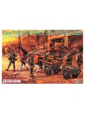 Maquete 1/35 Panzerschreck Infanteriekarren Dragon