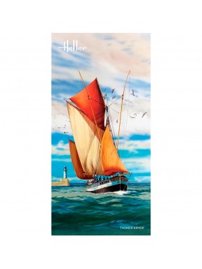 Maquette de bateau Thonier Armor Heller 1/125