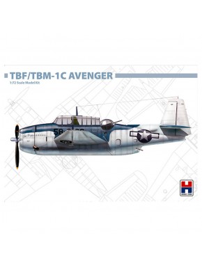 Maquette avion TBF/TBM-1C Avenger échelle 1/72