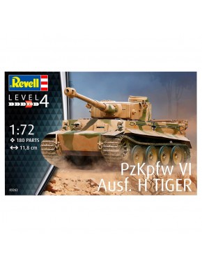 Modelo em escala Revell do tanque Tiger I