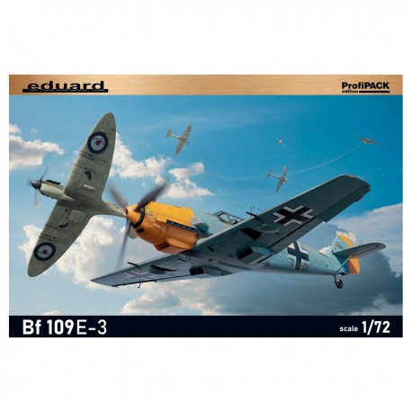 Kit de maquette Eduard Bf 109E-3 1/72