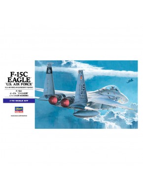 Maquete F-15C Eagle U.S.A.F da Hasegawa escala 1:72