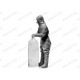 Conjunto de figuras Chernobyl 4 desativadores 1/35