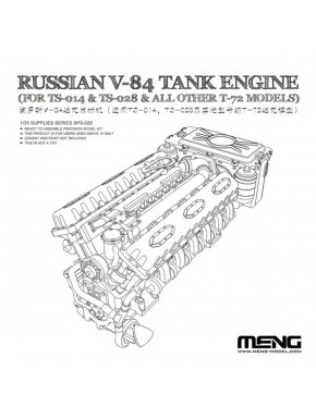 Kit motor V-84 escala 1/35 para modelos T-72 Meng