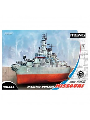 Maqueta Warship Builder Missouri de Meng