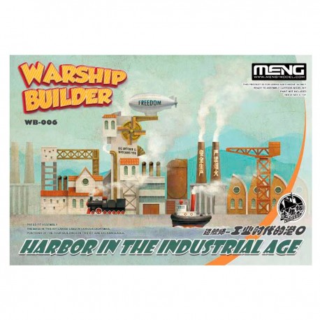 Kit Warship Builder Port Ere Industrielle de Meng