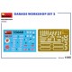 Kit Atelier Garage 1/35 avec outils et accessoires