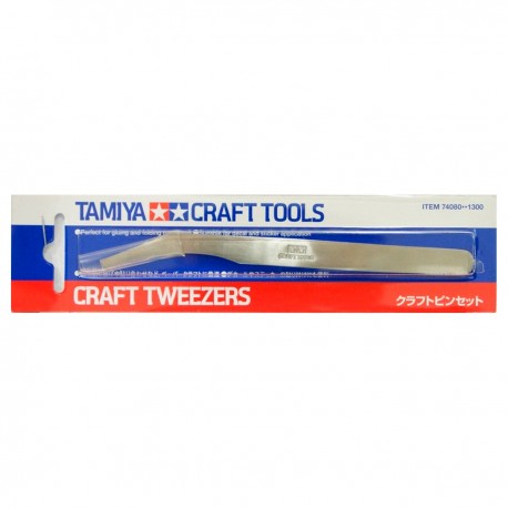 Pinças de precisão Tamiya para papercraft