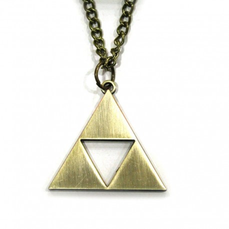 Pendant Zelda Trifuerza Bronze