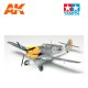 Kit de montagem Messerschmitt Bf109e-4/7 Trop da Tamiya