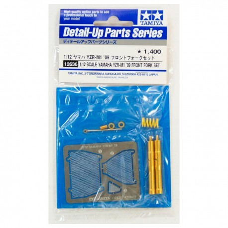 Set de Fourche Avant Yamaha YZR-M1 '09 1/12 par Tamiya