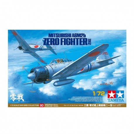 Maqueta Tamiya A6M2b Zero Zeke en escala 1/72