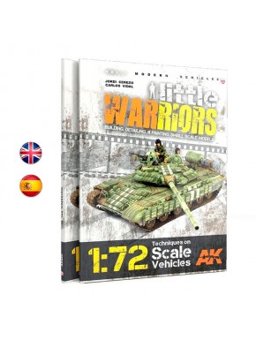 Guide de modélisme Little Warriors Vol. 1 avec char à l'échelle