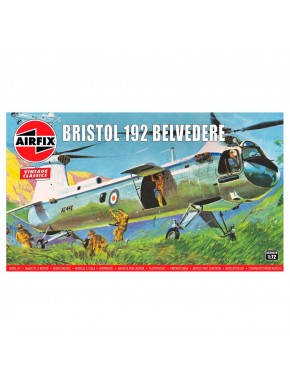 Kit de maquete helicóptero Bristol 192 Belvedere 1/72 AIRFIX