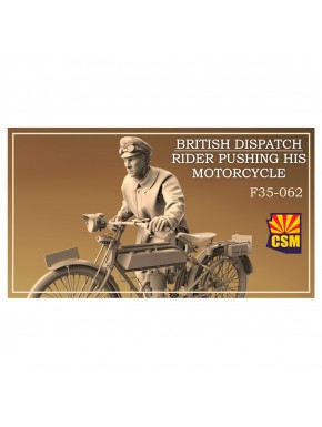 Figura 1/35 mensageiro britânico sem moto