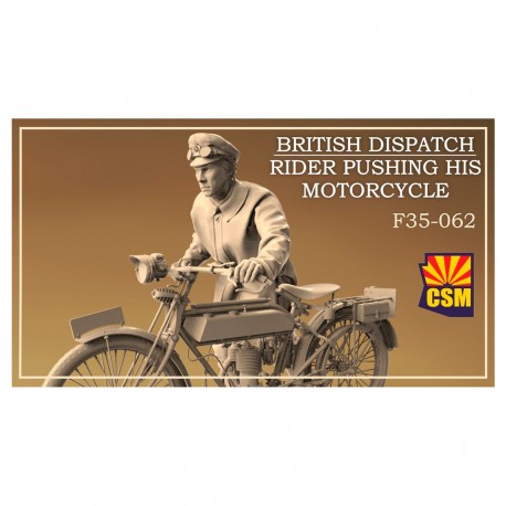 Figura 1/35 mensageiro britânico sem moto