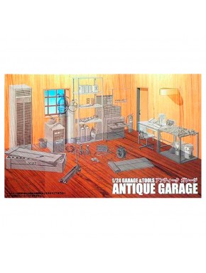 Kit garage antique et outils Fujimi en 1/24