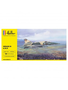 Boîte de la maquette 1/72 Mirage III E de Heller