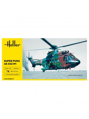 Maquette d'hélicoptère Super Puma AS 332 M1 de Heller