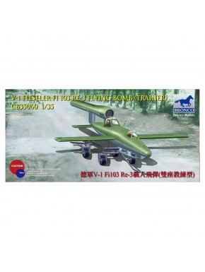 Maquette à l'échelle du V-1 Fi103 Re-3 en vert militaire