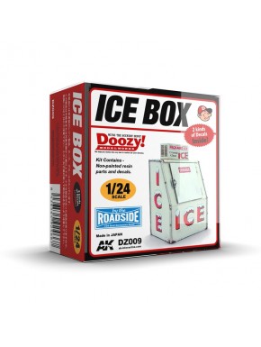 Ice Box en résine 1/24 par Doozy pour dioramas