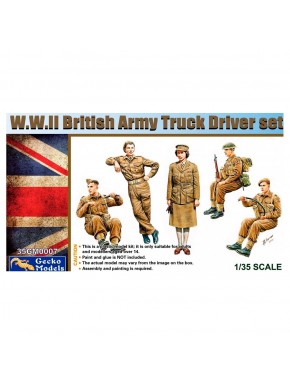 Set Conducteur Camion Armée Britannique WWII 1/35