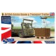 Kit de boîtes de munitions et remorque britanniques 1/35