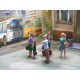 Set de modèle Chernobyl 5 Évacuation avec figurines et diorama